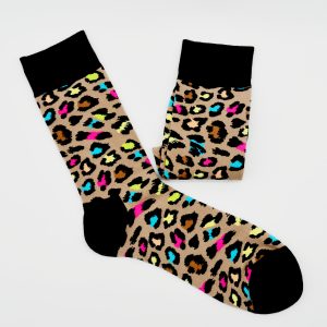 CALCETINES ANIMAL PRINT COLORES