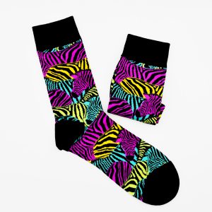 Calcetines Cebras de Colores
